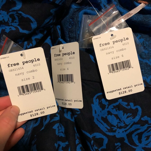 FREE PEOPLE ❤️🔥 ALOHA PRINT DRESS NWT - Picture 6 of 6